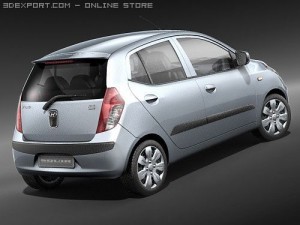 Hyundai i10 3D Model
