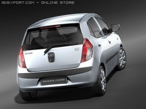 Hyundai i10 3D Model