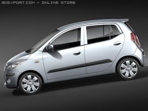 Hyundai i10 3D Model