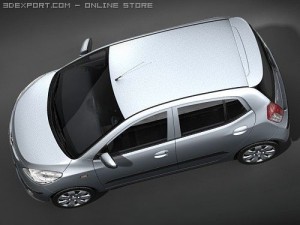 Hyundai i10 3D Model