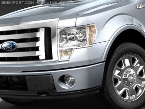F-150 Regular Cab 2009 3D Model