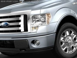 F-150 Regular Cab 2009 3D Model