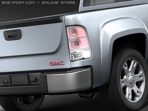 GMC Sierra 1500 regular cab Truck Modelo 3D