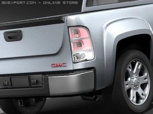 GMC Sierra 1500 regular cab Truck 3D Model