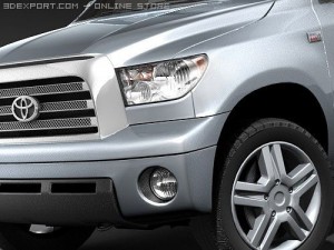 Toyota Tundra Regular Cab 2009 3D Model
