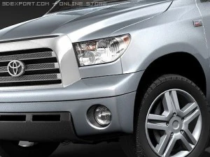 Toyota Tundra Regular Cab 2009 3D Model