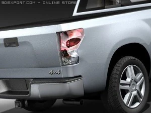Toyota Tundra Regular Cab 2009 3D Model