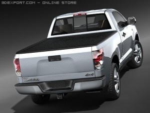 Toyota Tundra Regular Cab 2009 3D Model
