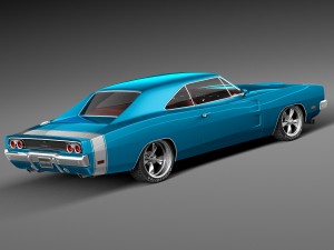 Dodge Charger Pro Touring 1968-1969 Modèle 3D