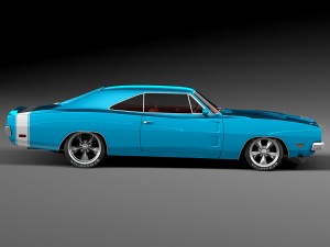 Dodge Charger Pro Touring 1968-1969 Modèle 3D