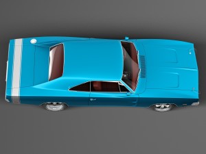 Dodge Charger Pro Touring 1968-1969 Modèle 3D