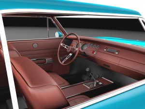 Dodge Charger Pro Touring 1968-1969 Modèle 3D