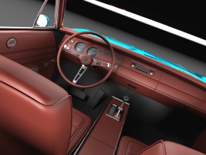 Dodge Charger Pro Touring 1968-1969 Modèle 3D