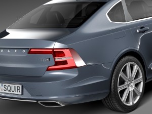 Volvo S90 2017 3D Model
