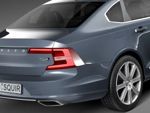 Volvo S90 2017 3D Model
