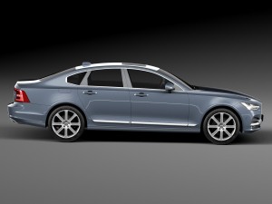 Volvo S90 2017 3D Model