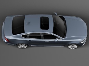 Volvo S90 2017 3D Model