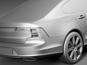 Volvo S90 2017 3D Model