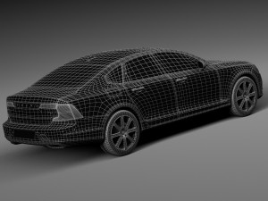 Volvo S90 2017 3D Model