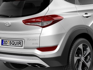 Hyundai Tucson EU-Version 2016 Modelo 3D