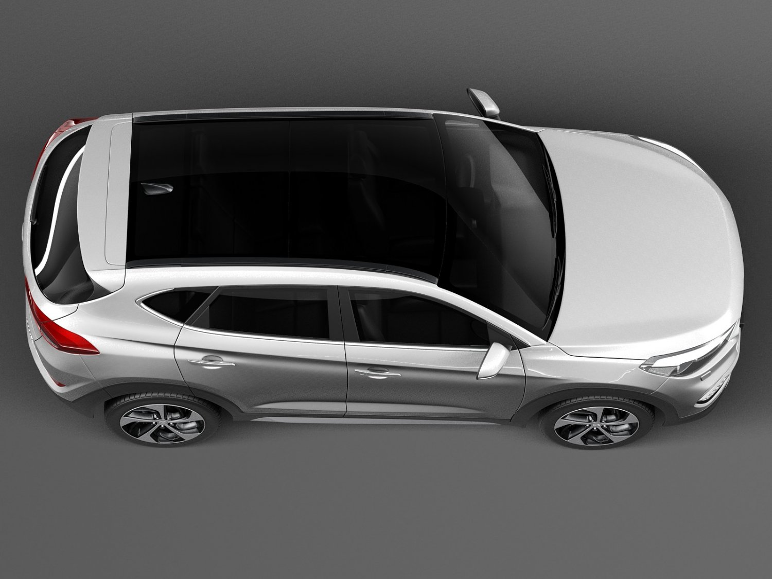 Hyundai Tucson EU-Version 2016 3D Model in SUV 3DExport