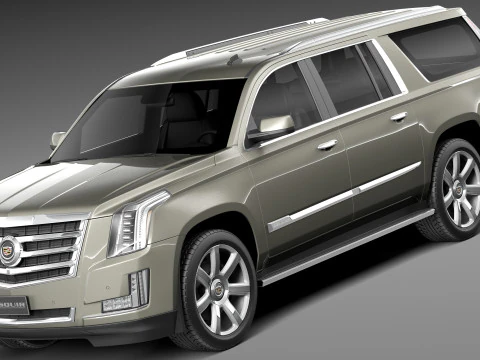 Cadillac Escalade ESV 2016 3D Modell
