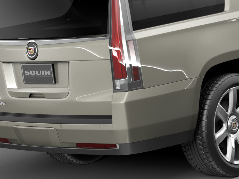 Cadillac Escalade ESV 2016 3D Model