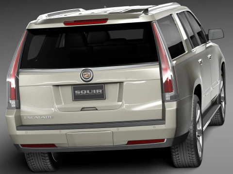 Cadillac Escalade ESV 2016 3D Model