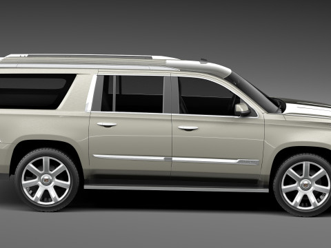 Cadillac Escalade ESV 2016 3D Model