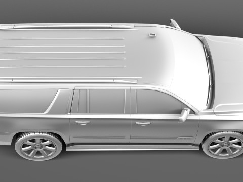 Cadillac Escalade ESV 2016 3D Model