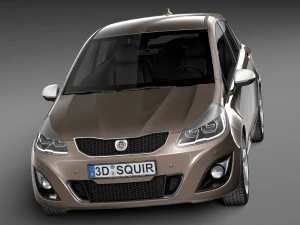 Generic Hatchback 5-door 2016 3D Model
