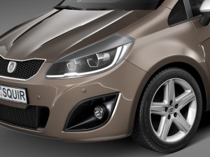 Generic Hatchback 5-door 2016 Modelo 3D