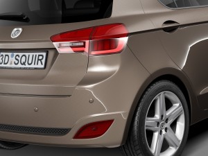 Generic Hatchback 5-door 2016 Modelo 3D