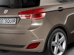 Generic Hatchback 5-door 2016 3D Model