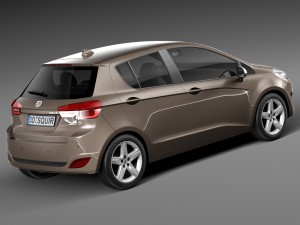 Generic Hatchback 5-door 2016 Modelo 3D