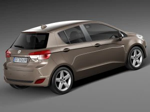 Generic Hatchback 5-door 2016 3D Model