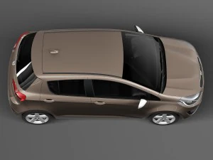 Generic Hatchback 5-door 2016 3D Model