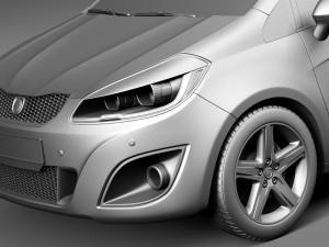 Generic Hatchback 5-door 2016 Modelo 3D