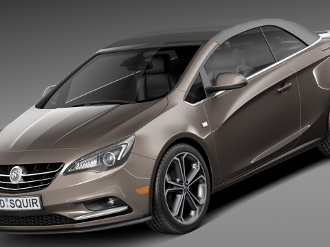 Buick Cascada 2016 3D Model