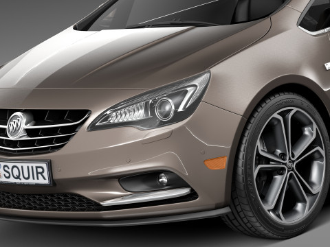 Buick Cascada 2016 3D मॉडल