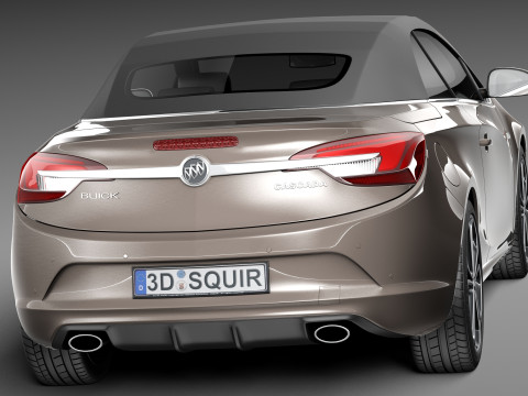Buick Cascada 2016 3D मॉडल