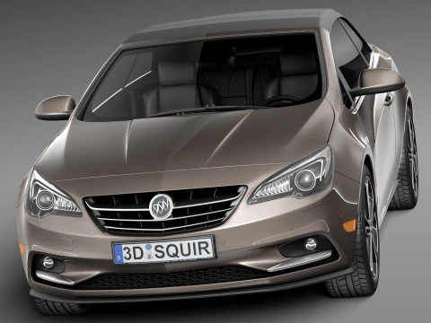 Buick Cascada 2016 3D Model