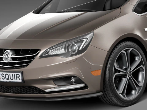 Buick Cascada 2016 3D Model