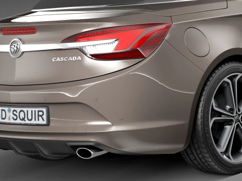 Buick Cascada 2016 3D Model