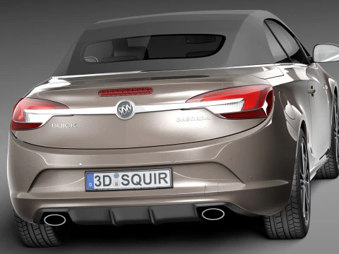 Buick Cascada 2016 3D Model