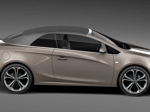 Buick Cascada 2016 3D Model