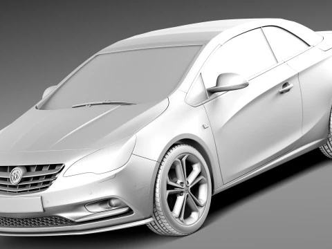 Buick Cascada 2016 3D Model