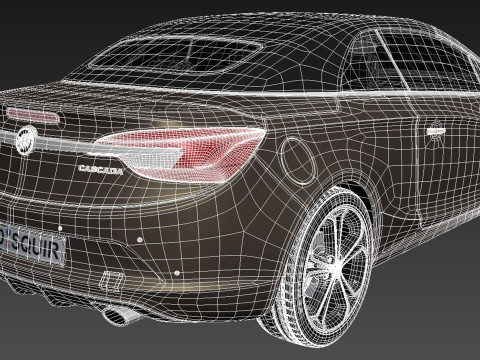 Buick Cascada 2016 3D 模型