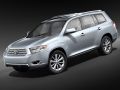 Toyota Highlander Hybrid 2009 Modello 3D