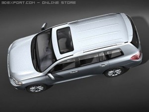 Toyota Highlander Hybrid 2009 Modelo 3D